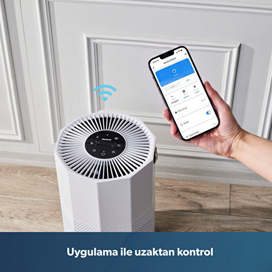 Homend 9012H Wi-Fi Destekli UV-C ve İyonizerli Akıllı Hava Temizleme Makinesi