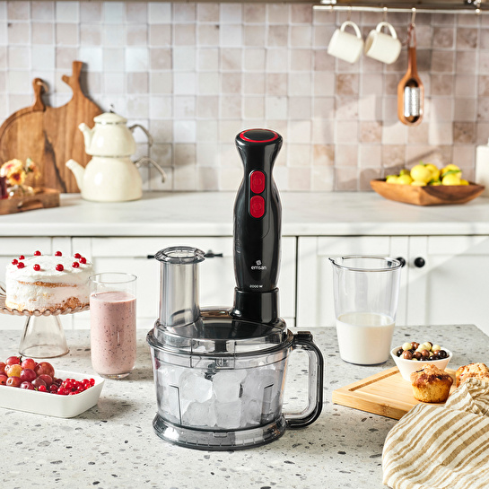 Emsan Pro Multimax 6 in 1 Çok Amaçlı Mutfak Robotu Black
