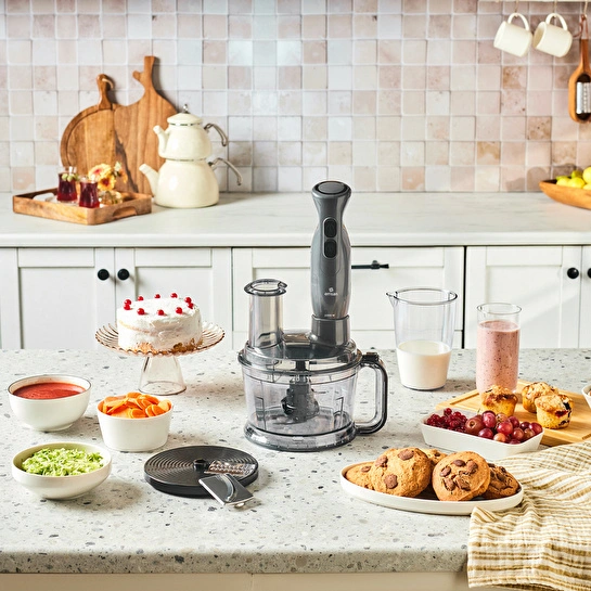 Emsan Pro Multimax 6 in 1 Çok Amaçlı Mutfak Robotu Space Gray 2000 W