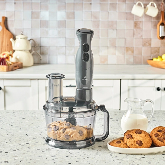 Emsan Pro Multimax 6 in 1 Çok Amaçlı Mutfak Robotu Space Gray 2000 W