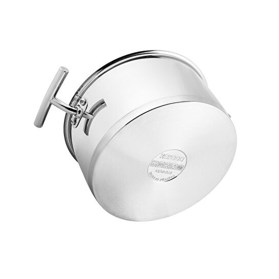 Karaca Powersteel 316+ Vanilla 15 Parça Çelik Tencere Seti