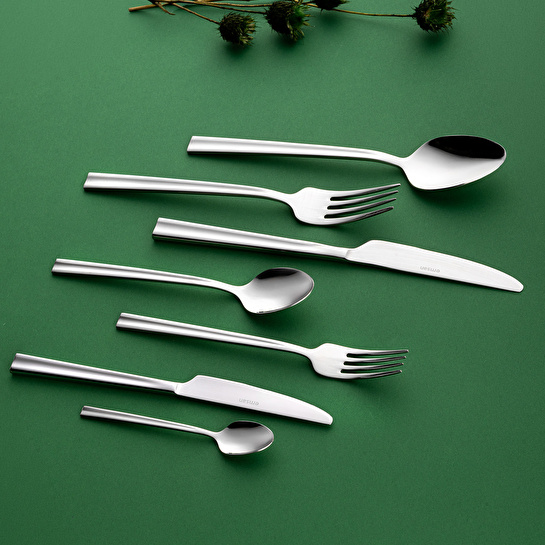 Emsan Çınar 84 Parça 12 Kişilik Çatal Kaşık Bıçak Takımı