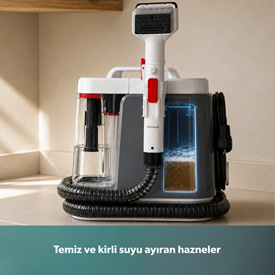 Homend Stain 1256H Halı ve Koltuk Yıkama Makinesi