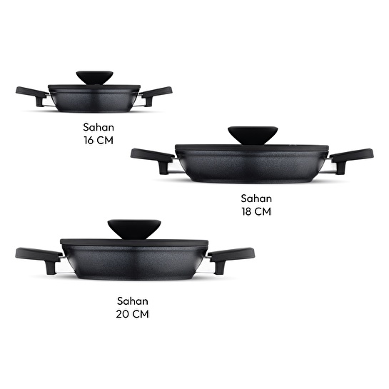Emsan Diamente 6 Parça Sahan Tencere Seti