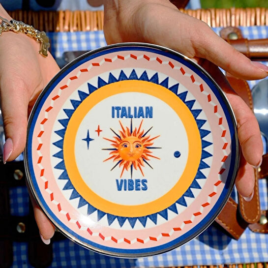 Baci Milano Dolce Vita 6'lı Good Vibes Ekmek Tabağı 16 cm Porselen