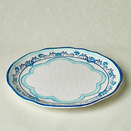 Karaca Blue Harmony Melamin Servis Tabağı 26,5 cm