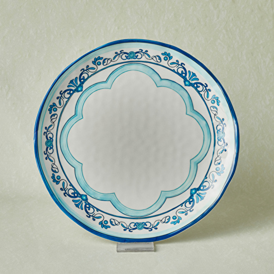 Karaca Blue Harmony Melamin Servis Tabağı 26,5 cm