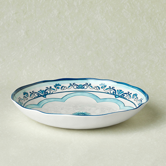 Karaca Blue Harmony Melamin Çukur Tabak 22 cm