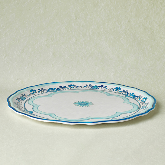 Karaca Blue Harmony Melamin Servis Tabağı 35 cm