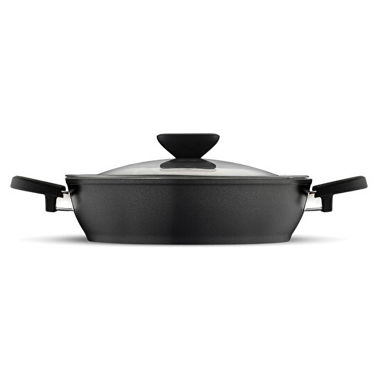 Emsan Biogranit Black Tencere Seti 7 Parça