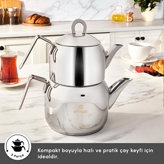 Emsan Urban Çaydanlık Takımı Mini