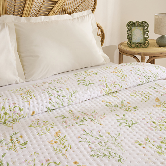 Karaca Home Sara Çift Kişilik Yatak Örtüsü Multicolor