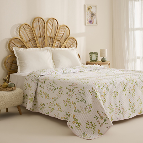 Karaca Home Sara Çift Kişilik Yatak Örtüsü Multicolor