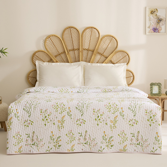 Karaca Home Sara Tek Kişilik Yatak Örtüsü Multicolor