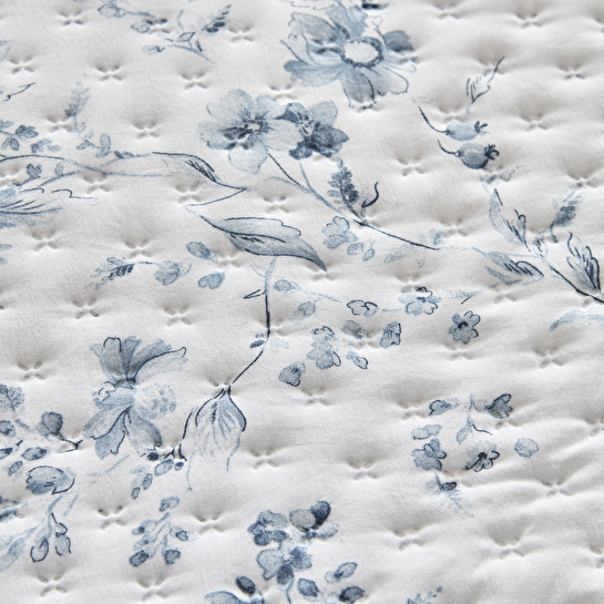 Karaca Home Marisa Çift Kişilik Yatak Örtüsü Mavi