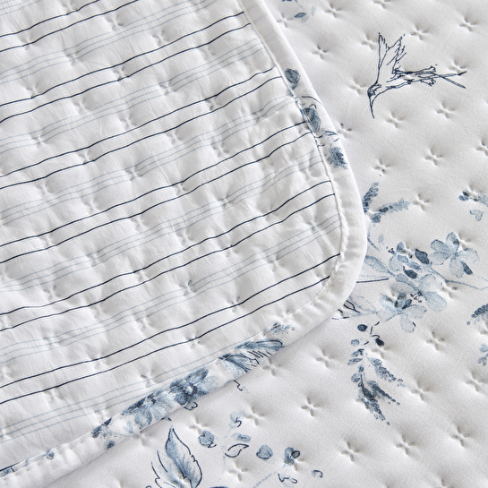 Karaca Home Marisa Çift Kişilik Yatak Örtüsü Mavi