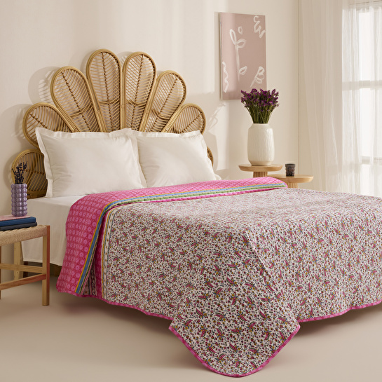 Karaca Home Chilena Çift Kişilik Çok Amaçlı Yatak Örtüsü