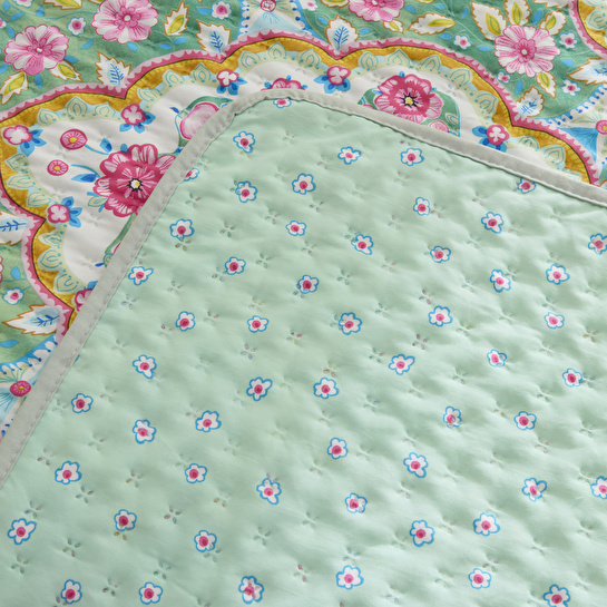 Karaca Home Luna Çift Kişilik Yatak Örtüsü Multicolor