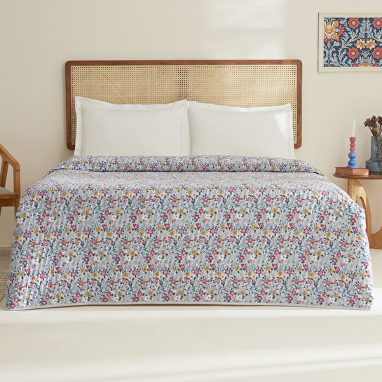 Karaca Home Pablo Tek Kişilik Yatak Örtüsü Multicolor