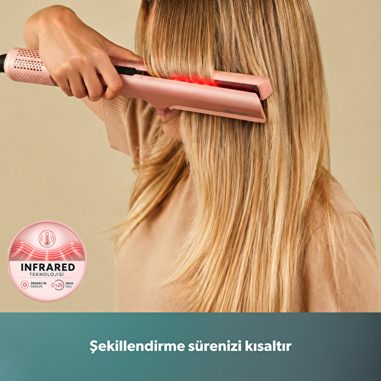 Homend Air Silk 4607H Islak & Kuru Hava ile Saç Düzleştirici