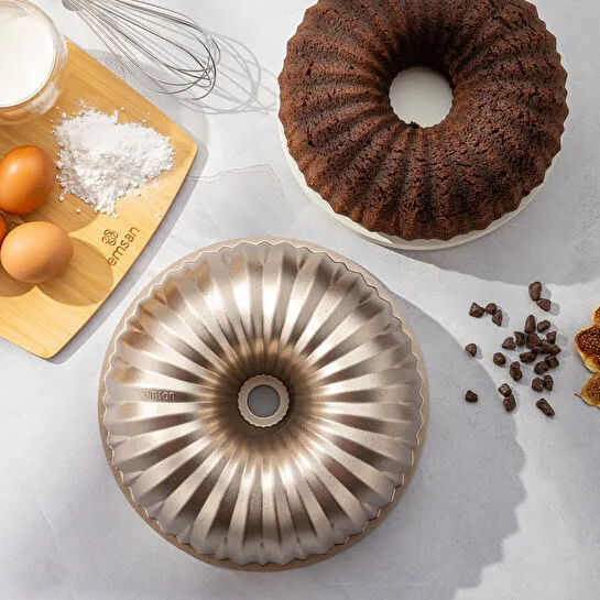 Emsan Golden Stone Döküm Kek Kalıbı 25 cm