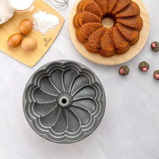 Emsan Golden Rose Döküm Kek Kalıbı 25 cm