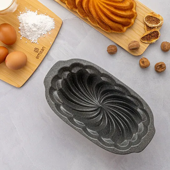 Emsan Golden Flora Baton Döküm Kek Kalıbı