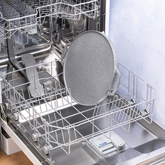 Emsan Stone Alüminyum Döküm Çift Taraflı Gözleme Tavası 34 cm Gri