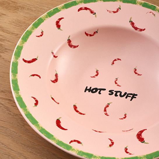 Karaca Hot Stuff Makarna Tabağı Pembe 27 cm