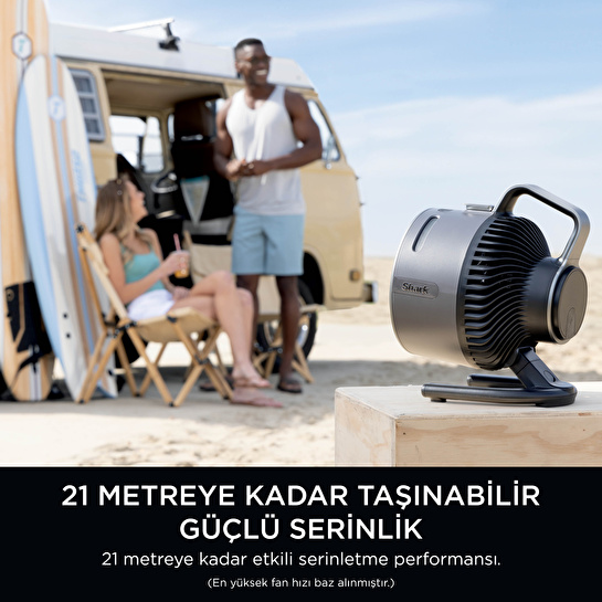 Shark Flexbreeze HydroGo Serinletici Buharlı Fan - Siyah
