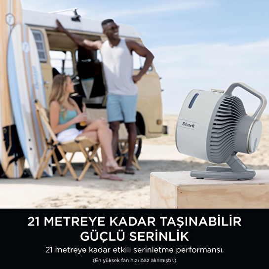 Shark Flexbreeze HydroGo Serinletici Buharlı Fan - Bej