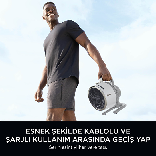 Shark Flexbreeze HydroGo Serinletici Buharlı Fan - Bej