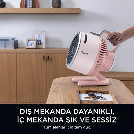 Shark Flexbreeze HydroGo Serinletici Buharlı Fan - Pembe