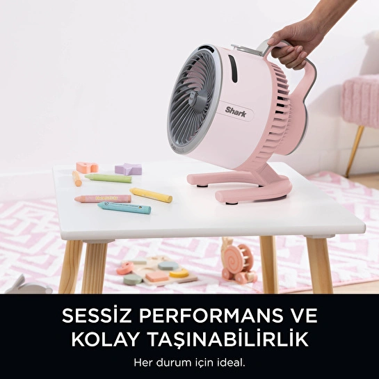Shark Flexbreeze HydroGo Serinletici Buharlı Fan - Pembe