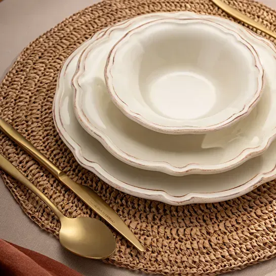 Emsan Antik 36 Parça 8 Kişilik Yemek Takımı