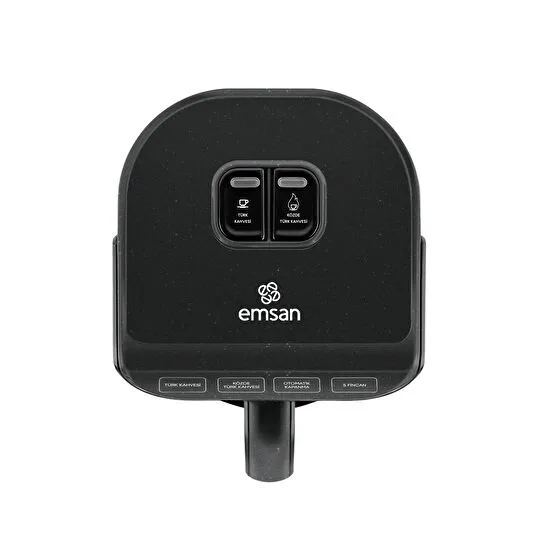 Emsan Hatır Köz Türk Kahve Makinesi Shiny Black