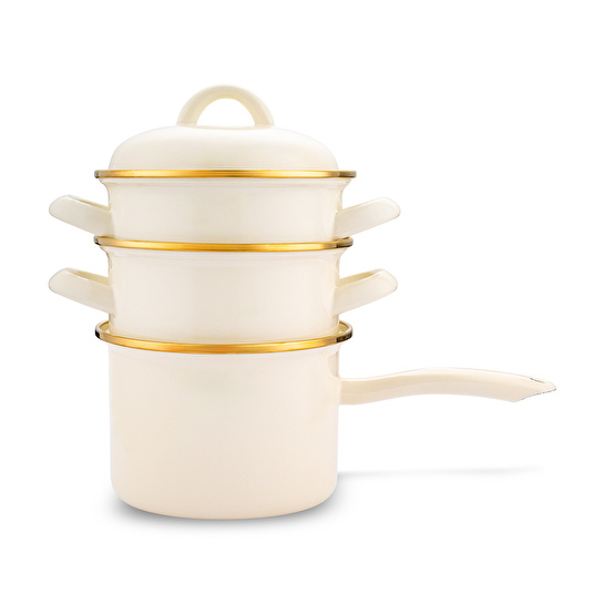 Emsan Retro Emaye Midi Set 14 cm