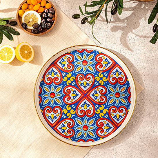 Emsan Solemar Emaye Tepsi 31 cm