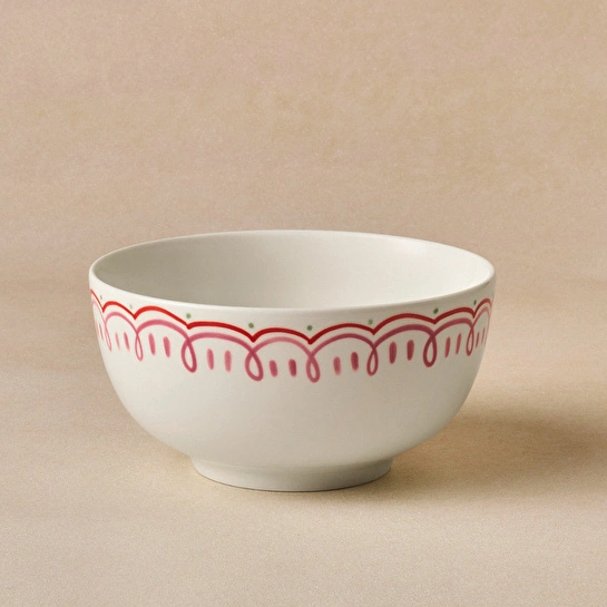 Karaca Cherry Time Noodle Kase 14 cm