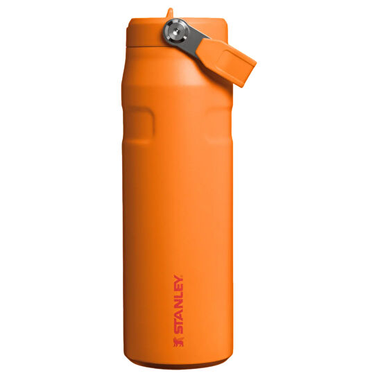 Stanley The IceFlow Flip Straw Pipetli Termos Bardak 700 ml Goldenroad Coral