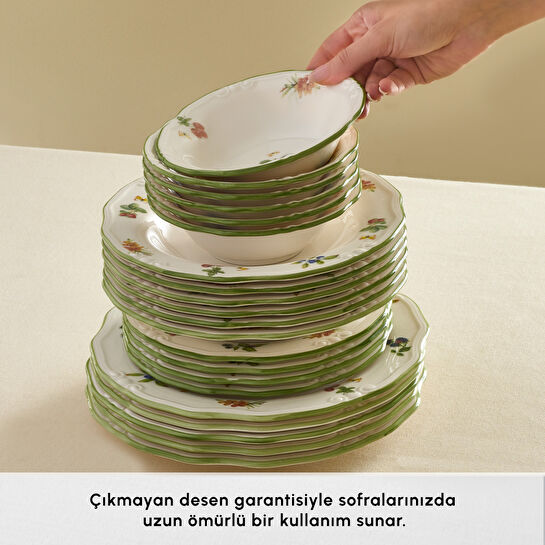 Emsan Majestic 24 Parça 6 Kişilik Yemek Takımı