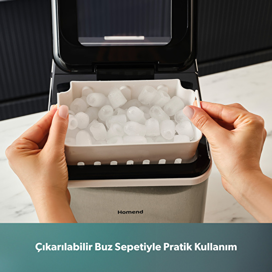 Homend IceBar X8 6051H Buz Yapma Makinesi