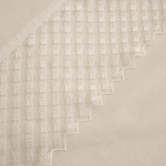 Karaca Home Elvion Dantelli Çift Kişilik Nevresim Takımı Beyaz