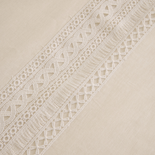 Karaca Home Ricamo Dantelli Çift Kişilik Nevresim Takımı Beyaz