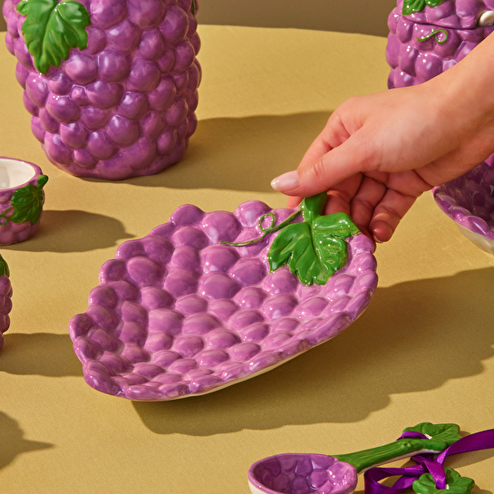 Karaca Grape Pasta Tabağı 21 cm