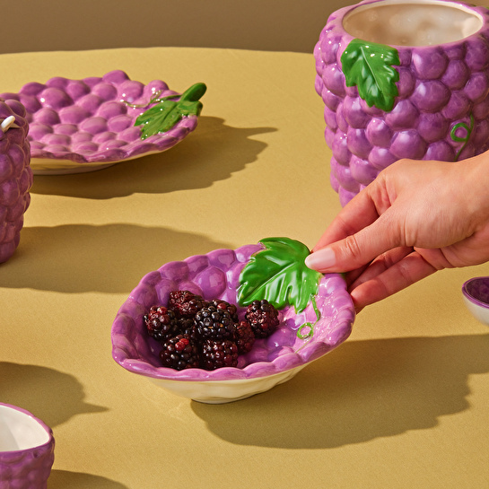Karaca Grape Kase 17 cm