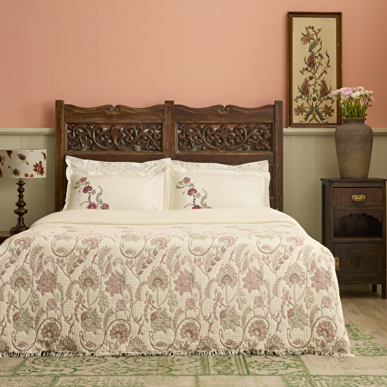 Karaca Home Noera %100 Pamuk Nish Set Çift Kişilik Pike Takımı Multicolour