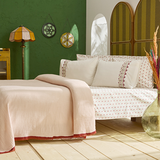 Karaca Home Vion %100 Pamuk Nish Set Çift Kişilik Pike Takımı Multicolour