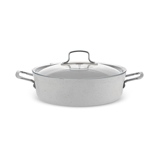 Emsan Biogranit White Stone 3 Parça Tencere Seti