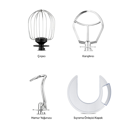 Emsan Bella Gusto Pro Stand Mikser Krem 1500W